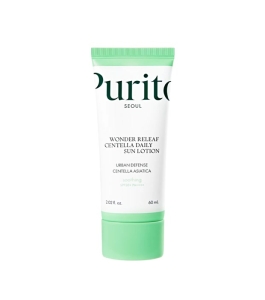 PURITO SEOUL Wonder Releaf Centella Daily Sun Lotion SPF 50+ PA++++ Ultralekki Krem Przeciwsłoneczny 60ml